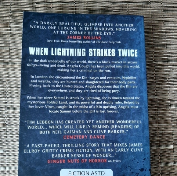 The Folded Land: A Relics Novel by Tim Lebbon Brand New - Picture 10 of 11